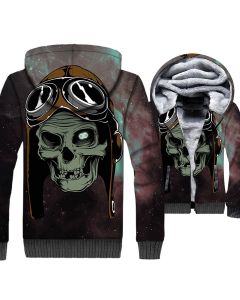 Ghost Rider Series Pilot Hoodie Comfort Wear Graphic