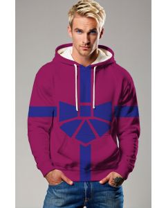 Magenta & Blue Symbol Hoodie – Bold Street Geometry