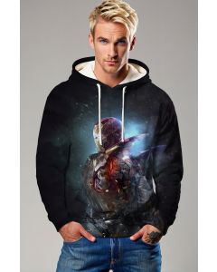 Iron Armor Fallout – Black Pullover Hoodie
