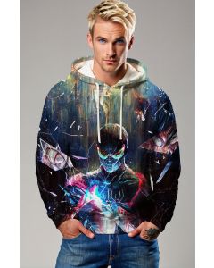 Spider-Verse Electric Pulse Pullover Hoodie