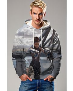Black Panther Gray Hoodie