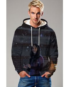 Dark Kate Bishop / Hawkeye Hoodie – Superhero Style Meets Comfort