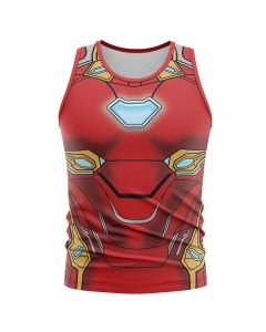 Iron Man Cosplay Marvel Tank Top
