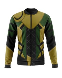 Loki Cosplay Marvel Casual Bomber Jacket