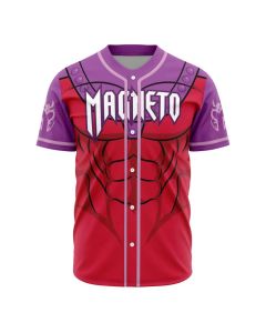 Magneto X-Men Marvel Baseball Jersey