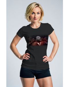 MLK Street Fashion Cool Grey Graphic Tee