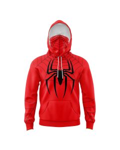 Spiderman Marvel Comics Masked Hoodie