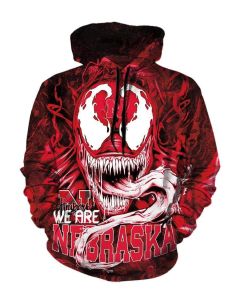 Pullover Red Nebraska Cornhuskers Ven Hoodie Red
