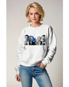Presidential Memorial White Comfort Crewneck Sweatshirt