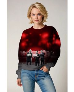 Presidential Memorial Red Comfort Crewneck Sweatshirt