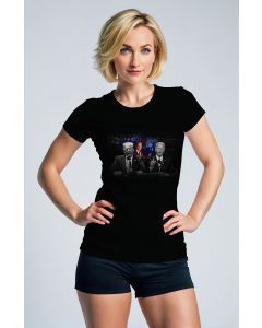Presidential Memorial Print Black TShirt