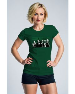 Vintage Green Presidential Print TShirt