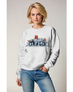 White Presidential Trump Graphic Comfy Unisex Sweatshirt