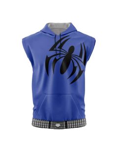 Scarlet Spider Spiderman Marvel Sleeveless Hoodie