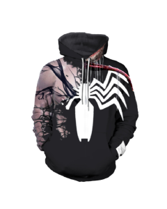 Spider-Man Venom Pullover Marvel Inspired Hoodie Unisex