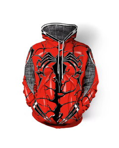 Spider-Man Venom Pullover Marvel Inspired Hoodie Urban Style