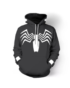 Spider-Man Venom Pullover Marvel Inspired Hoodie