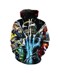 Super Cool Hoodie Black White Streetwear Urban Style