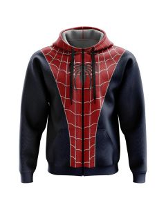 Spiderman Marvel Comics Zip Hoodie Jacket