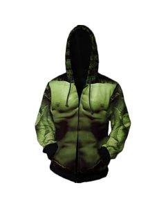 Hulk Superhero Green Hulk Fas Marvel Inspired Hoodie Green