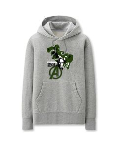Avengers Solid Color Bruce Banner Marvel Inspired Hoodie Solid