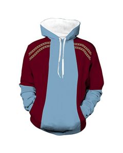 Thor Print Long Sleeve Pullov Marvel Inspired Hoodie Urban Style
