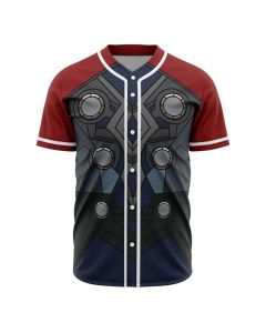 Thor Cosplay Marvel Baseball Jersey