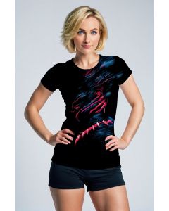 Black Panther Neon T‑Shirt