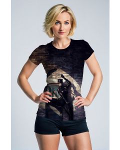  Black Catwoman T‑Shirt