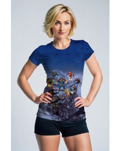 Navy Ice Battlefield T-Shirt – Superhero Resistance