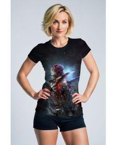 Iron Burn Mode – Black Short Sleeve T-Shirt