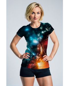 The Flash T-Shirt – High-Speed Hero Cinematic Pose
