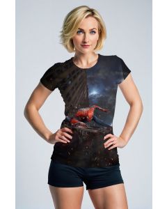 Spider-Man T-Shirt – Night City Hero Pose