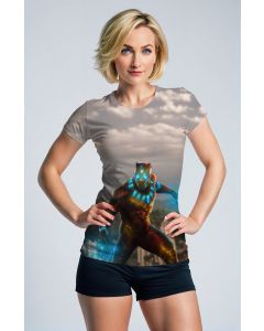 Black Panther Vibranium Charge City Run Marvel Design T-Shirt