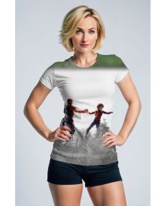 Iron Man & Spider-Man Dust Farewell T-Shirt