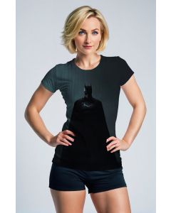 Harley Quinn Graffiti Impact Tee – Orange Punk Queen Street Style Shirt