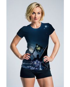 Night Strike Spider T-Shirt – Shockwave Showdown Edition