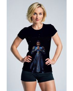 The Phastos T-Shirt offers a simple yet powerful design featuring Marvel’s Phastos in his hero outfit