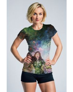 Add a pop of cosmic energy to your wardrobe with the Sersi T-Shirt