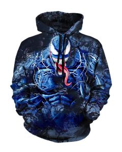 Pullover Blue Venom Sesion Hoodie Blue