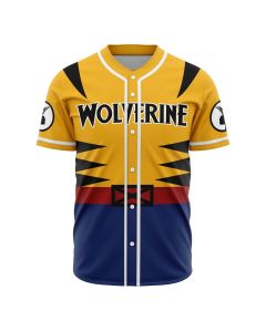 Wolverine Marvel Baseball Jersey