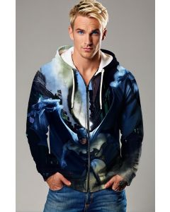 Batman Vigilante Zip-Up Hoodie – Night Watch Edition