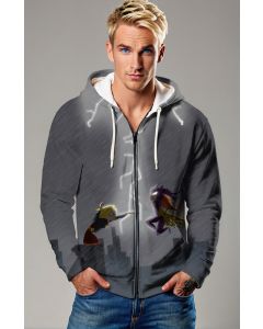 Chibi Clash Zip-Up – Lightning Duel Edition