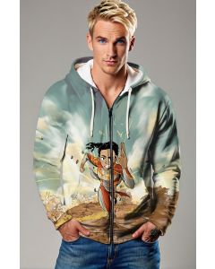 The Makkari Zip-Up Hoodie is the perfect combination of speed and style