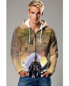 Ororo Munroe / Storm Zip-Up Hoodie - Storm's Power