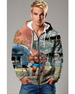 Ben Grimm / The Thing Zip-Up Hoodie - Show Your Loyalty to The Thing