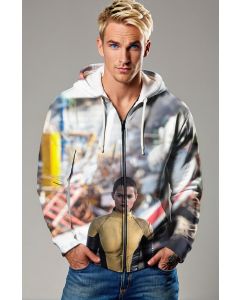 Negasonic Teenage Warhead Zip-Up Hoodie - Explosive Style