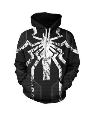 Spider-Man Printed Spider Marvel Inspired Hoodie Unisex