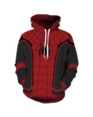 Spider-Man Printed Spider Marvel Inspired Hoodie Everyday Wear