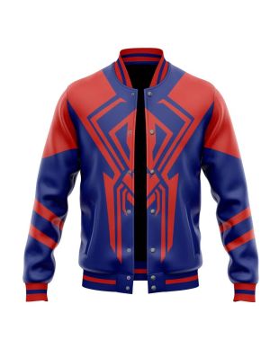 Across The Spider Verse 2099 Spiderman Marvel Varsity Jacket